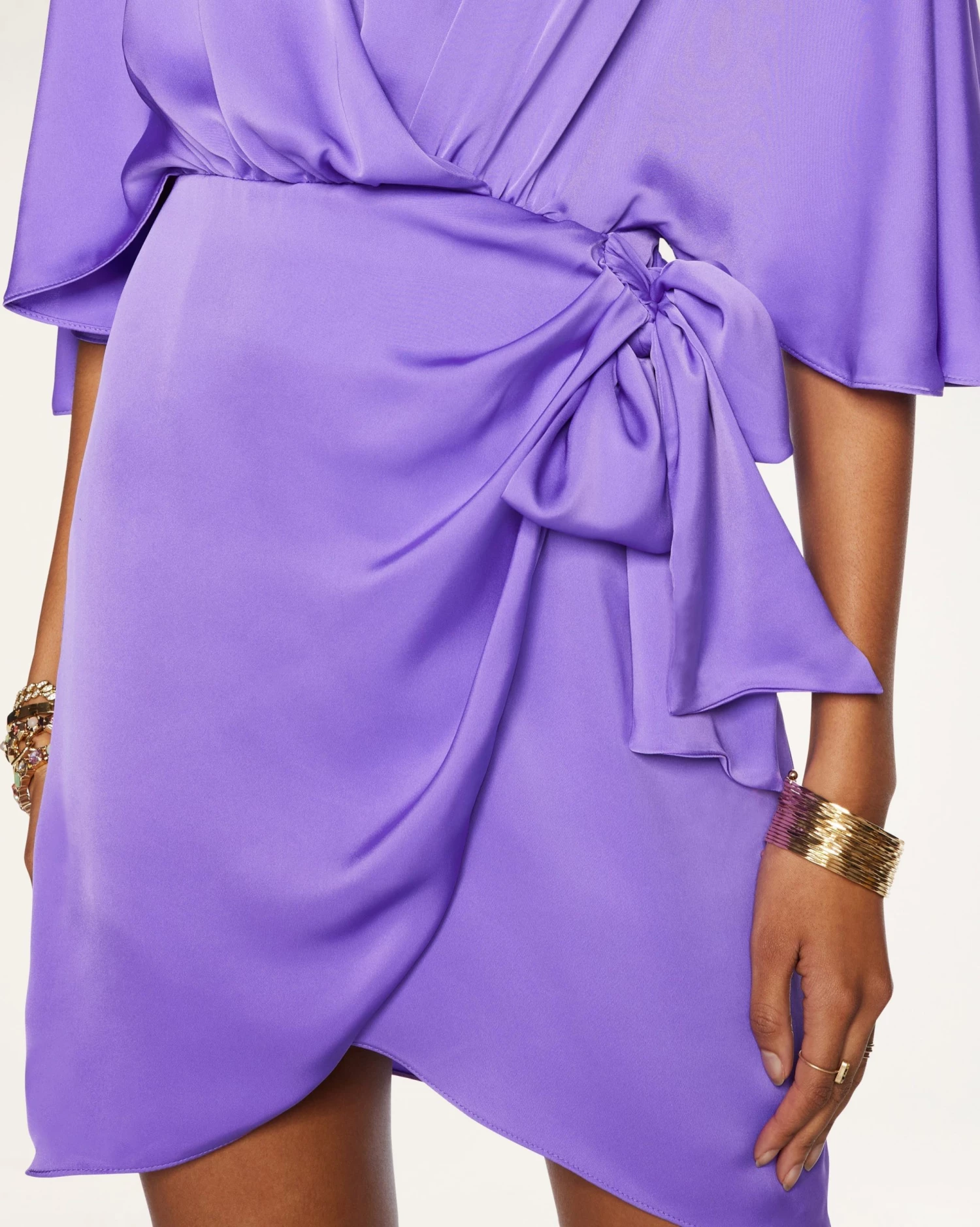 Ramy Brook Sale Alexis Wrap Mini Dress