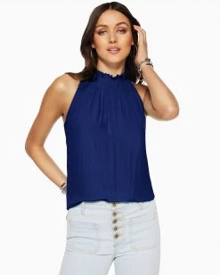 Ramy Brook Shop All Gabby High Neck Tank Top