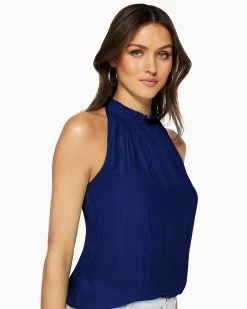 Ramy Brook Shop All Gabby High Neck Tank Top