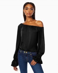 Ramy Brook Shop All Murphy Off-The-Shoulder Top