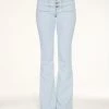 Ramy Brook All New Arrivals Cindy High-Rise Flare Jean