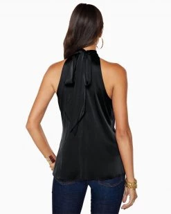 Ramy Brook Lori High Neck Tank Top