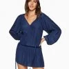 Ramy Brook Shop All Paris Smocked Mini Dress