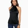 Ramy Brook Lori High Neck Tank Top