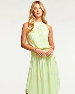 Ramy Brook Audrey Smocked Midi Dress All New Arrivals