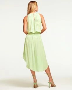 Ramy Brook Audrey Smocked Midi Dress All New Arrivals
