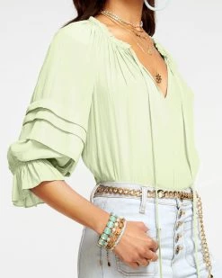 Ramy Brook Randi Puff Sleeve Top