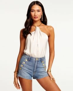 Ramy Brook Amari Halter Tank Top