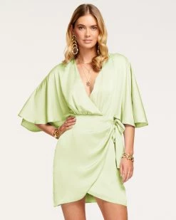 Ramy Brook Alexis Wrap Mini Dress All New Arrivals