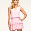 Ramy Brook All New Arrivals Kiara Ruffle Mini Dress