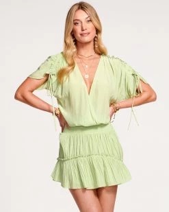 Ramy Brook Tilda Short Sleeve Mini Dress Sale