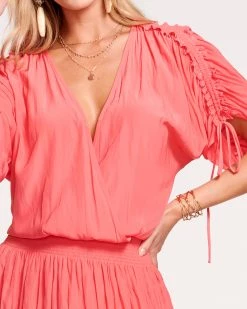 Ramy Brook Tilda Short Sleeve Mini Dress Sale