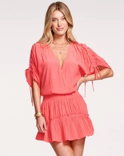 Ramy Brook Tilda Short Sleeve Mini Dress Sale