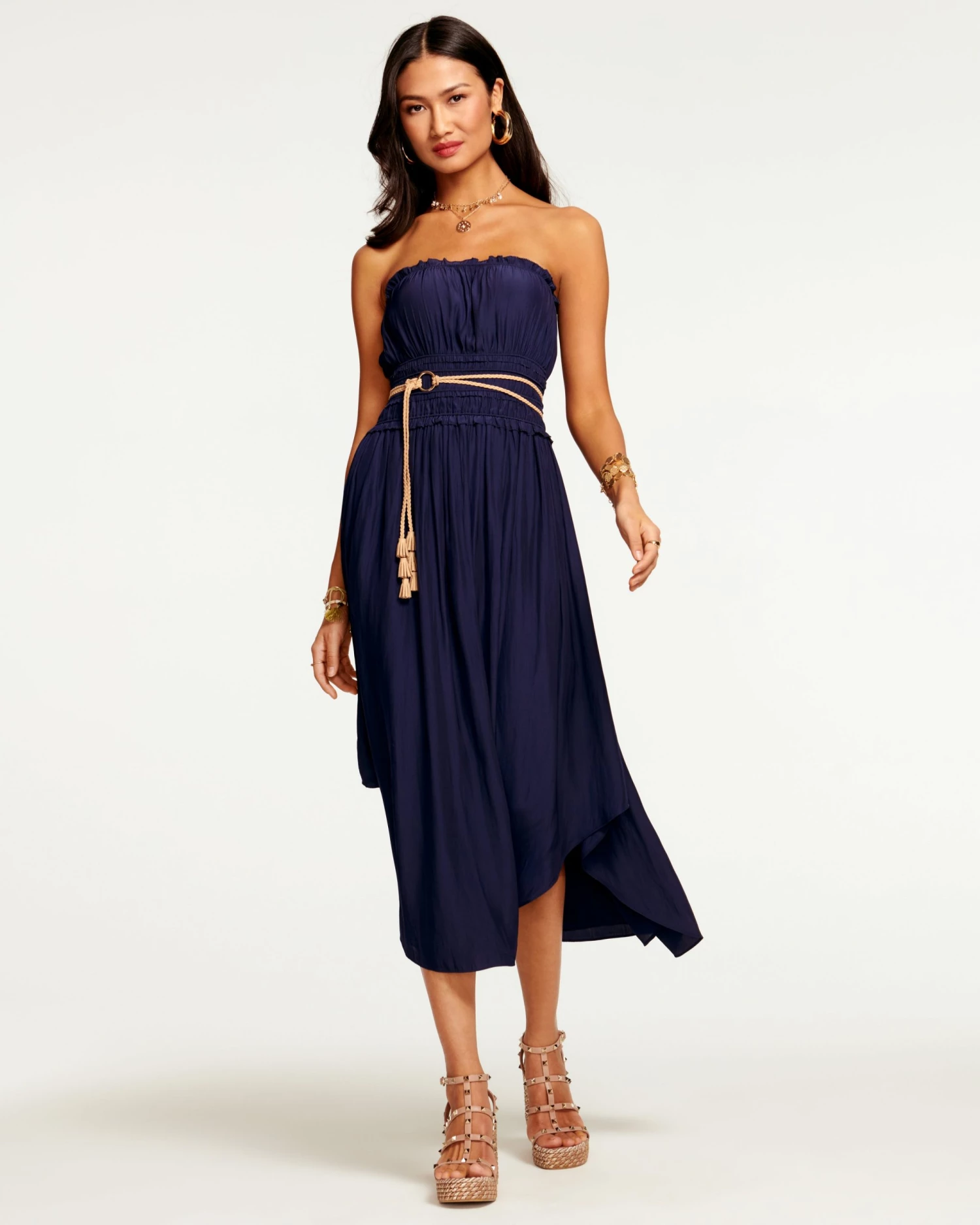 Ramy Brook All New Arrivals Laura Strapless Midi Dress 4 Ramy Brook All New Arrivals Laura Strapless Midi Dress