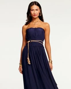 Ramy Brook All New Arrivals Laura Strapless Midi Dress