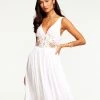 Ramy Brook All New Arrivals Barb Lace V-Neck Maxi Dress