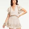 Ramy Brook Rochelle Short Sleeve Mini Dress