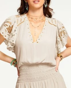 Ramy Brook Rochelle Short Sleeve Mini Dress 10 Ramy Brook Rochelle Short Sleeve Mini Dress