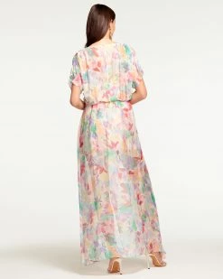 Ramy Brook Printed Marion Short Sleeve Maxi Dress 9 Ramy Brook Printed Marion Short Sleeve Maxi Dress