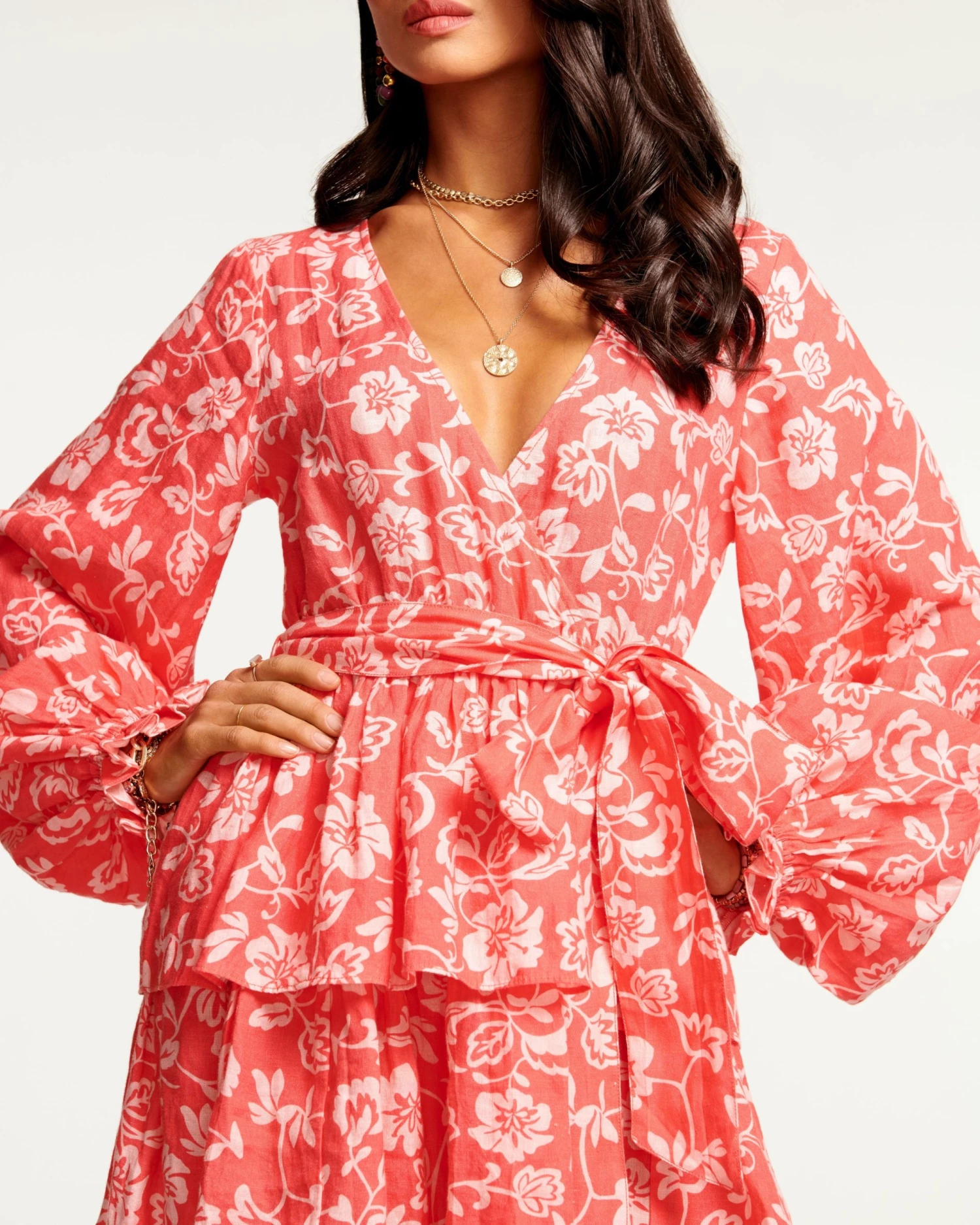 Ramy Brook Printed Jolie Puff Sleeve Mini Dress All New Arrivals
