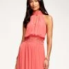 Ramy Brook Annette Halter Midi Dress