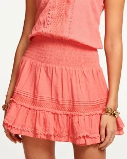 Ramy Brook Erica Smocked Mini Dress Shop All