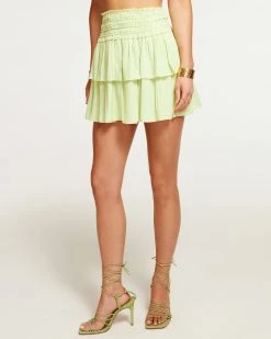 Ramy Brook All New Arrivals Jane Tiered Mini Skirt