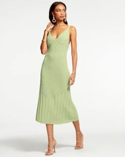 Ramy Brook All New Arrivals Donovan Knit Midi Dress