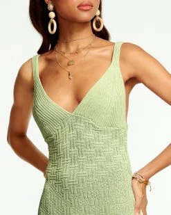 Ramy Brook All New Arrivals Donovan Knit Midi Dress
