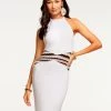 Ramy Brook All New Arrivals Theo Knit Halter Midi Dress