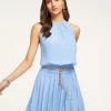 Ramy Brook Audrey Smocked Midi Dress