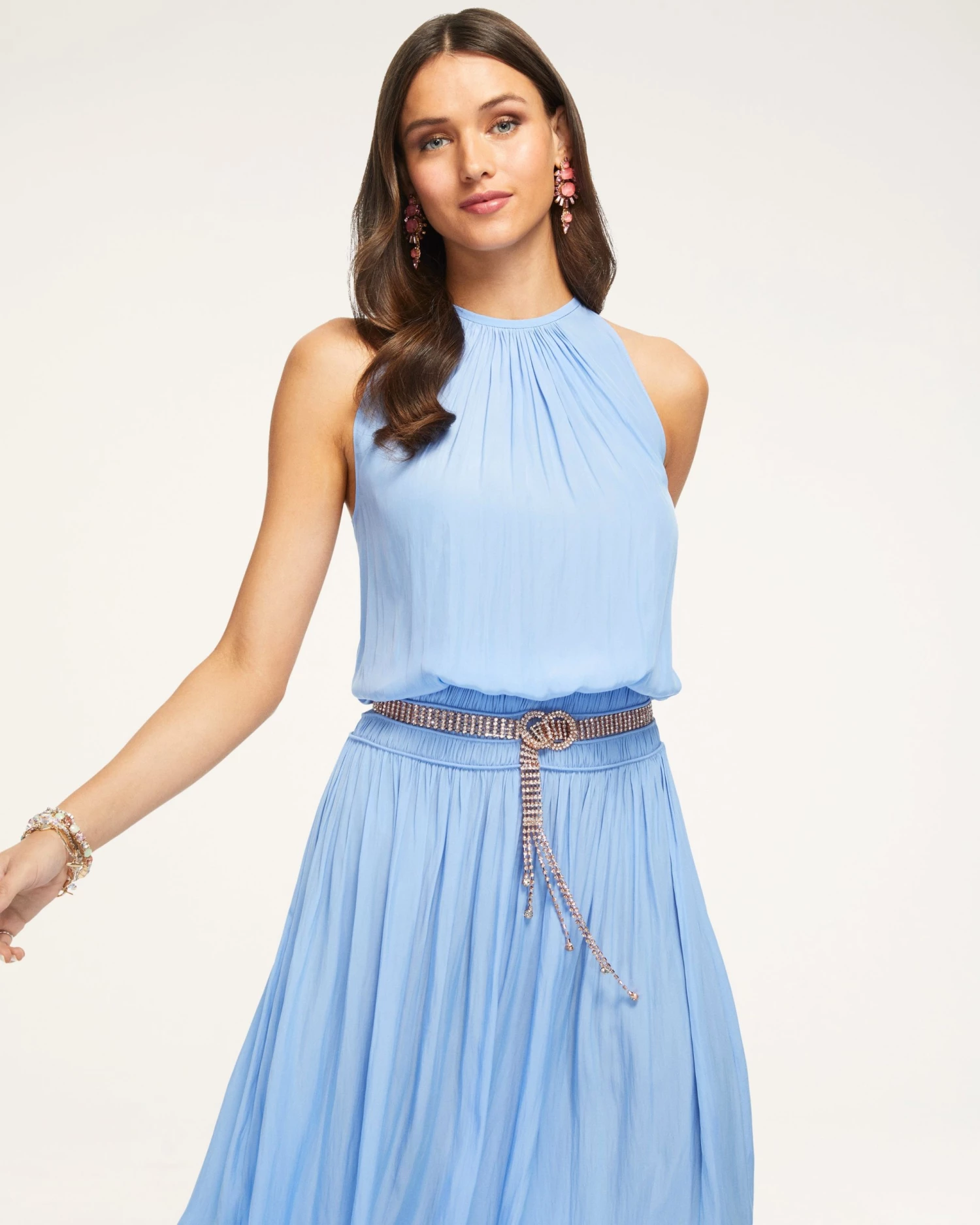 Ramy Brook Audrey Smocked Midi Dress 3 Ramy Brook Audrey Smocked Midi Dress