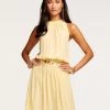 Ramy Brook Audrey Smocked Midi Dress Sale