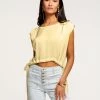 Ramy Brook Tops & Shorts Peggy Cinched Waist Top 1 Ramy Brook Tops & Shorts Peggy Cinched Waist Top