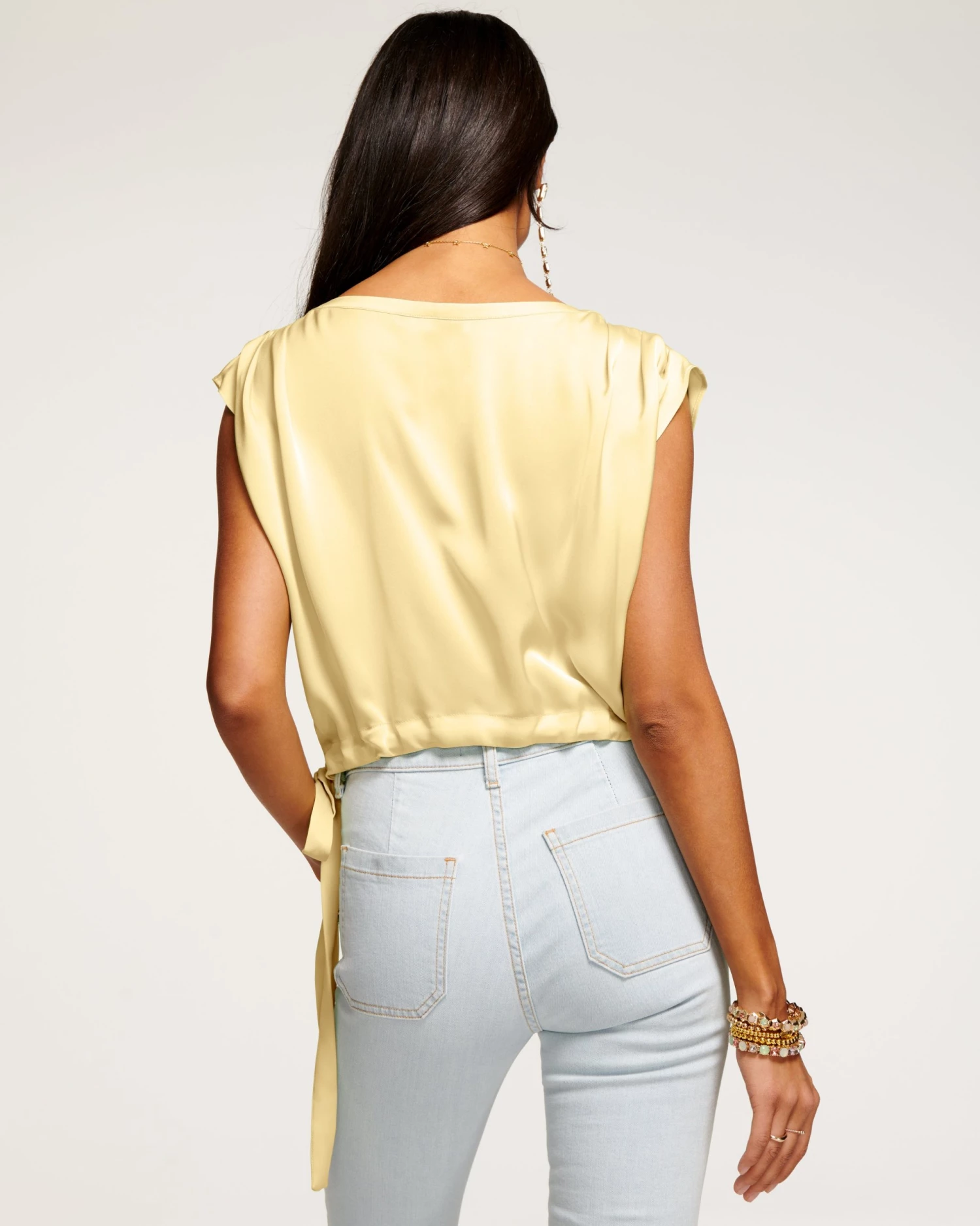 Ramy Brook Tops & Shorts Peggy Cinched Waist Top 4 Ramy Brook Tops & Shorts Peggy Cinched Waist Top