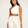 Ramy Brook Greta One Shoulder Crop Top Shop All