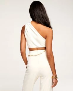 Ramy Brook Greta One Shoulder Crop Top Shop All