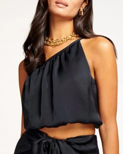 Ramy Brook Cheryl One Shoulder Crop Top Shop All