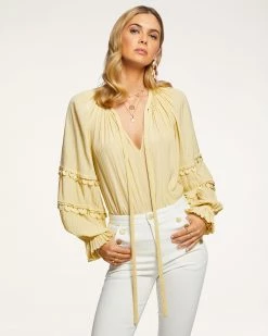 Ramy Brook Coco Puff Sleeve Top