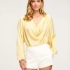 Ramy Brook Lolo Cowl Neck Top