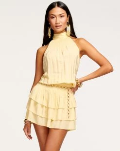 Ramy Brook Sale Hudson Ruffle Mini Dress