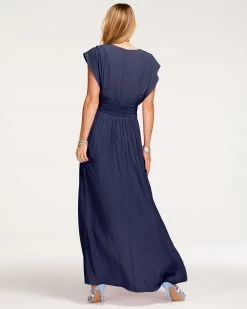 Ramy Brook Shop All Rebecca Short Sleeve Maxi Dress