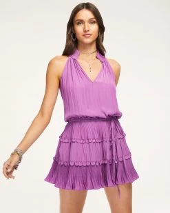 Ramy Brook Shop All Aaron Tiered Mini Dress