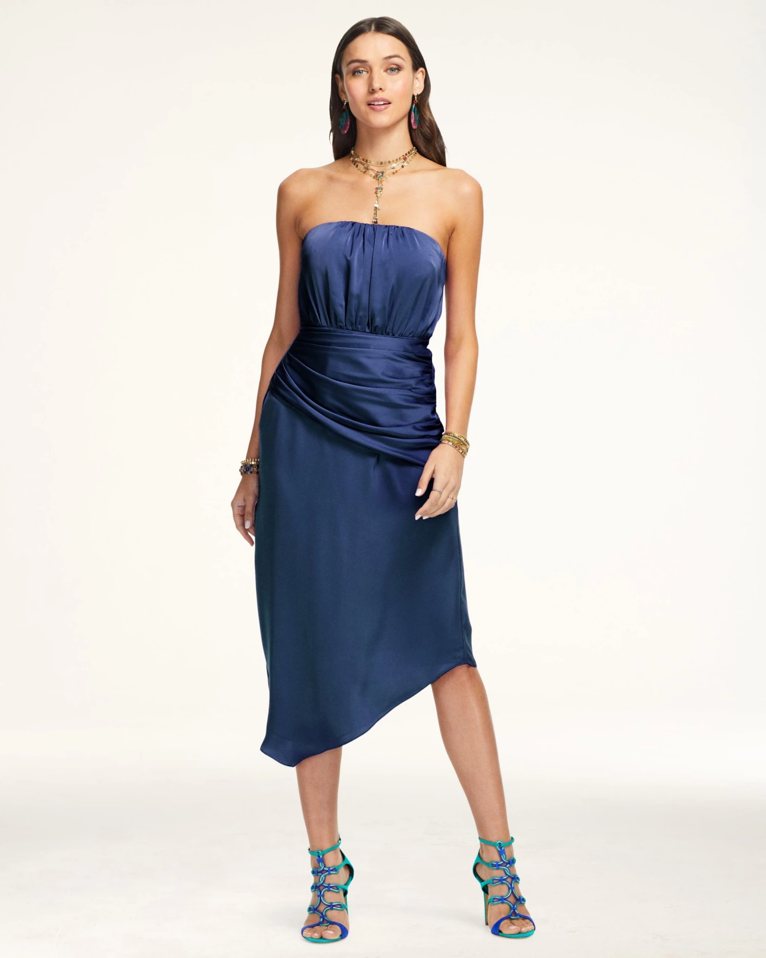 Ramy Brook Sale Aurora Strapless Midi Dress