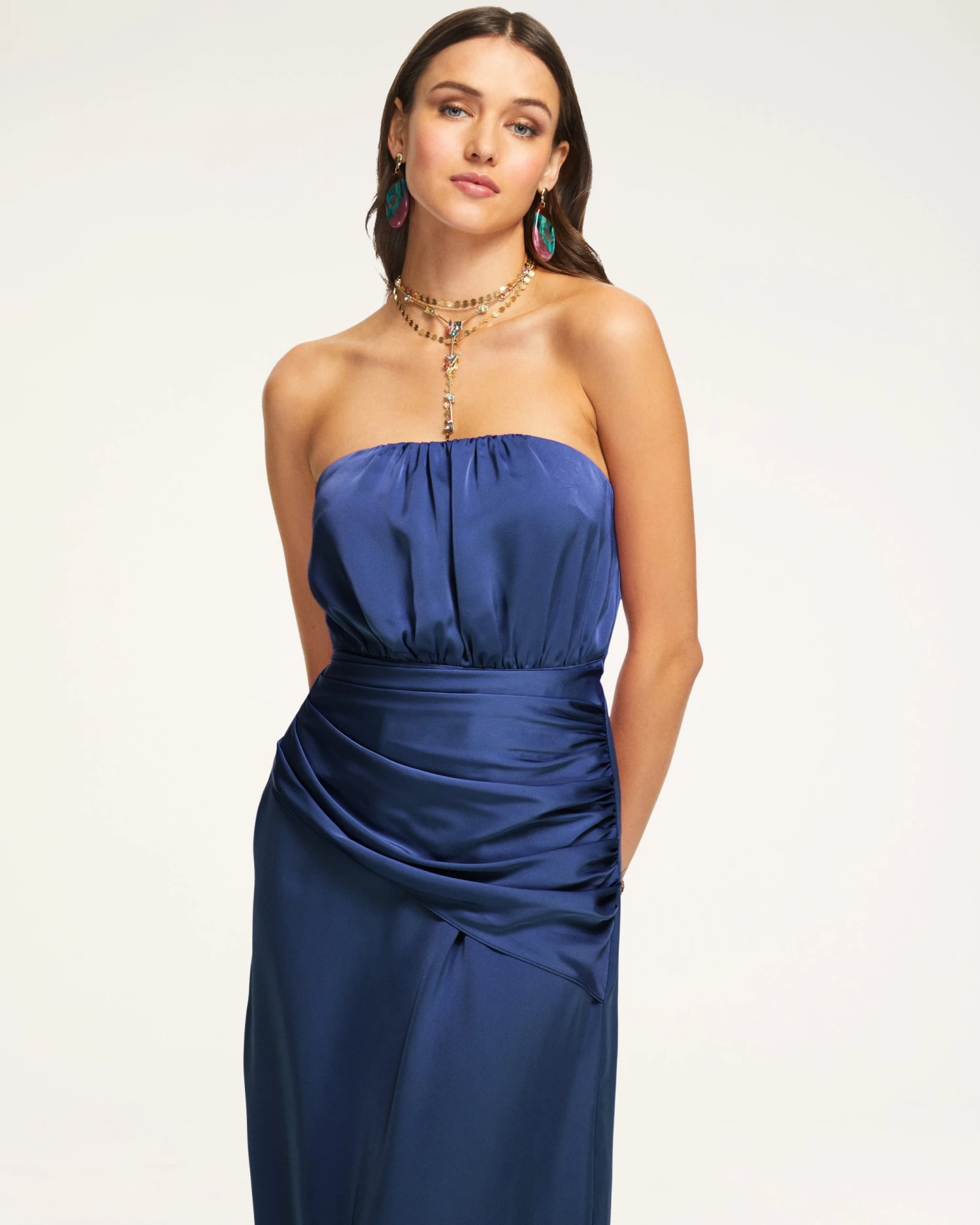 Ramy Brook Sale Aurora Strapless Midi Dress