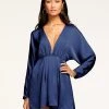 Ramy Brook Tanya V-Neck Mini Dress