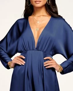 Ramy Brook Tanya V-Neck Mini Dress