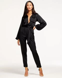 Ramy Brook Sale Phillipa Puff Sleeve Jumpsuit