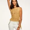 Ramy Brook Sale Krystal Crochet Tank Top
