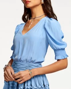 Ramy Brook Flora Puff Sleeve Top